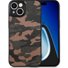 SZY Market IPhone 15 Için Kılıf Camo Tasarım Anti Damla Hafif Kablosuz Şarj (Yurt Dışından)