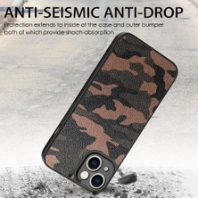 SZY Market IPhone 15 Için Kılıf Camo Tasarım Anti Damla Hafif Kablosuz Şarj (Yurt Dışından)