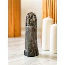 Arkeo Art Design Hammurabi Kanunları Tableti - Antik Mezopotamya Hukuk Anıtı, 26 Cm