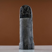 Arkeo Art Design Hammurabi Kanunları Tableti - Antik Mezopotamya Hukuk Anıtı, 26 Cm