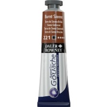 Daler Rowney Aquafine Guaj Boya Tüp 15ML 221 Burnt Sienna