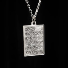 İdol Avm Ayetel Kursi Erkek Kolye Dua Takı Aksesuar K24 T5