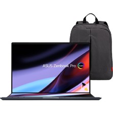 Asus Zenbook Pro 14 Duo UX8402VV-P1018W Intel Core I9 13900H 32GB Ddr5 1tb SSD 2.8k 120HZ 0.2ms OLED RTX4060 Windows 11 Home 14.5" Dokunmatik Kalemli Taşınabilir Bilgisayar+Snertech Çanta