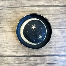 Gözayn Papier Mache Ay Desenli Kase