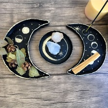 Gözayn Papier Mache Dekoratif Ay Tabak