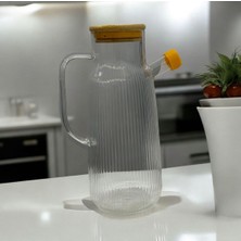 Ekinci Home Mien Bambu Kapaklı Yağdanlık 1 Litre MIEN-780