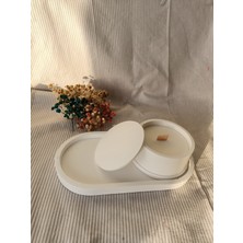 Mile Concept Dekoratif Kokulu Soya Mumluk ve Tepsi