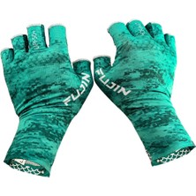 Fujin Pro Angler Summer Gloves Green