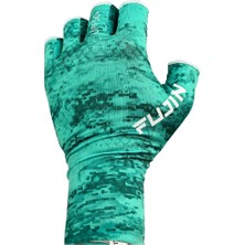 Fujin Pro Angler Summer Gloves Green