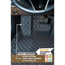 Stiloto Seat Altea Xl (2007-2013) Birebir Uyumlu Araca Özel Dikim 7d Deri Paspas