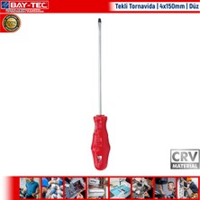 Bay-Tec Düz Tornavida | 4X150 mm
