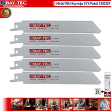 Bay-Tec Metal Tilki Kuyruğu Bıçağı S922EF 5'li Paket