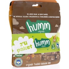 Humm Organic Organik Glutensiz Vegan Fındıklı, Kakaolu Kek ve Muzlu Kek 2X30 gr