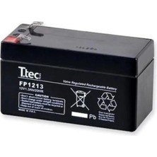 Ttec 12V 1.3 Ah Kuru Tip Akü Uyumlu 1,3 Amper