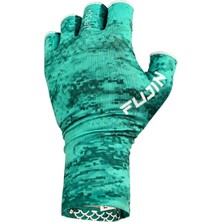 Fujin Pro Angler Summer Gloves Green