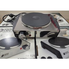 Troya By Hook TR-525 Inox 1500 Watt Elektrikli Hotplate Ocak