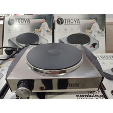 Troya By Hook TR-525 Inox 1500 Watt Elektrikli Hotplate Ocak