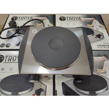 Troya By Hook TR-525 Inox 1500 Watt Elektrikli Hotplate Ocak