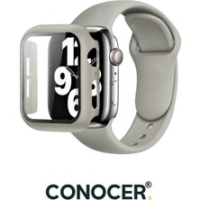 TECHTONİC Apple Watch 2-3-4-5-6-Se (38 Mm) Uyumlu  Kılıf Kasa ve Ekran Koruyucu Yüksek Kalite