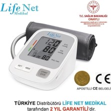 Life Net Tansiyon Aleti, Üst Koldan Tansiyon Ölçer, Nabız Ölçer, Usb Girişli Wbp-108.