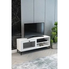 Dmc Home Tv Ünitesi Beyaz Tel 140X55X40