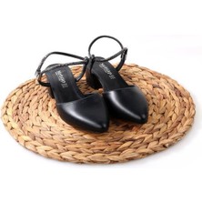 Papuçcity Mhtp 02716 3,5 Cm Topuklu Kadın Stiletto Ayakkabı