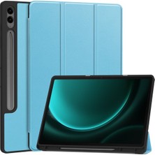 Seniee Samsung Galaxy Tab S9 Fe Plus Için Otomatik Uyandırma Uyku Özellikli Darbeye Dayanıklı Tablet Kılıfı (Yurt Dışından)