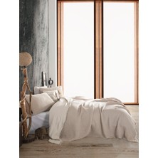 Destiny Hometex 4 Katlı Multi Muslin  Pamuk Battal Boy Yatak Örtüsü 240x260 Cm Battal Boy