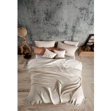 Destiny Hometex 4 Katlı Multi Muslin  Pamuk Battal Boy Yatak Örtüsü 240x260 Cm Battal Boy