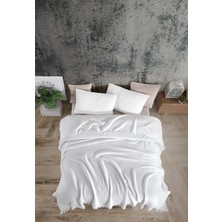 Destiny Hometex 4 Katlı Multi Muslin  Pamuk Battal Boy Yatak Örtüsü 240x260 Cm Battal Boy