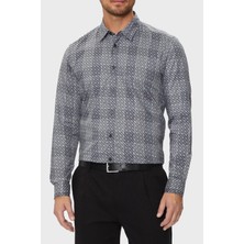 Boss Kareli Pamuklu Regular Fit Gömlek Erkek Gömlek 50521641 031
