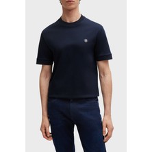 Boss Pamuklu Regular Fit Bisiklet Yaka T Shirt Erkek T Shirt 50520298 404