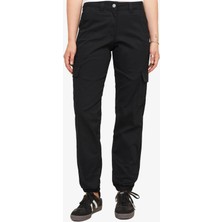 Jjxx Jxkendal Kadın Siyah Kargo Pantolon XS Normal Kalıp Dayanıklı Dokuma Kumaş 12259034-BLACK