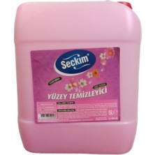 Seçkim Yüzey Temizleyici Çiçek Tazeliği 5 Litre X-(4 Adet)