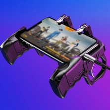 Coverzone Pubg, Call Of Duty, Fortnite, Hedef Tetikleyici Yangın Düğmeleri L1R1 Shooter Hassas Joystick, 4,7-6,5 Inç iPhone Android Telefon Için Oyun Kolu K21