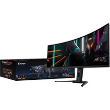 Gıgabyte Aorus CO49DQ 49" 144Hz 0.03MS 5120 x 1440(DQHD) Freesync HDR400 OLED Oyuncu Monitör