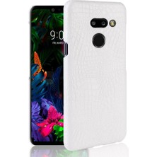 Manyi Mall Lg G8 Thinq Klasik Timsah Moda Koruyucu Için Şık Klasik Durumda (Yurt Dışından)