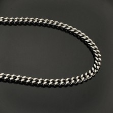 İdol Avm Erkek Zincir Çelik Kolye Paslanmaz Takı Aksesuar K24 T5