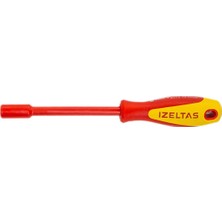 Izeltaş 4773190090 1000V Süngüsü Izoleli Lokma Uçlu Tornavida 9 mm