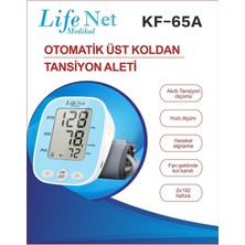 Life Net Kol Tipi Dijital Tansiyon Aleti KF-65A