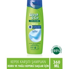 Wash & Go Wash&go Kepek Karşıtı Şampuan 360 ml