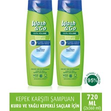 Wash & Go Wash&go Kepek Karşıtı Şampuan 360 ml X2 Adet