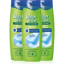 Wash & Go Wash&go Kepek Karşıtı Şampuan 360 ml X3 Adet