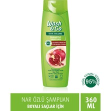 Wash & Go Wash&go Nar Özlü Şampuan 360 ml