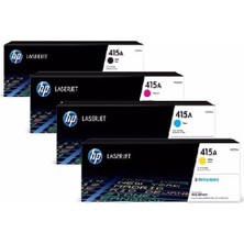 Qstar Hp 415A W2030A Orijinal Yazıcı Toner Set CF415A W2030A W2031A W2032A W2033A Orjinal