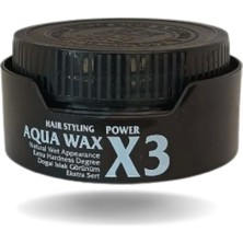 Blue Drop Aqua Hair Wax Power X5 Siyah 150 ml