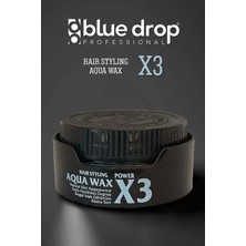 Blue Drop Aqua Hair Wax Power X5 Siyah 150 ml