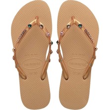 Havaianas Slim Luxury Golden  Kadın Gold Terlik