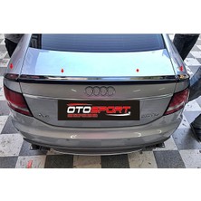 OtoSport Audi A6 3 Parça Spoyler Fiberglass Boyasız