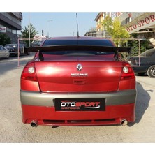 OtoSport Renault Megane 2 Sedan Dtm Spoyler Fiberglass Boyasız